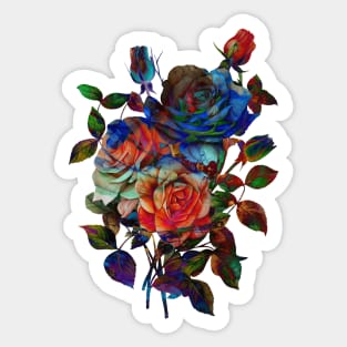 Doppler Rose Sticker